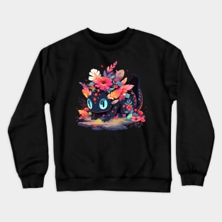 cute creature - anime style Crewneck Sweatshirt